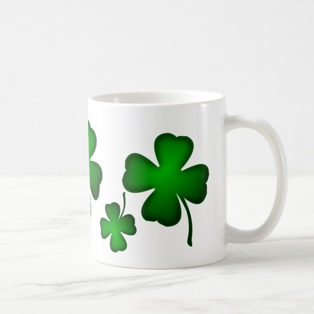 Mug Lucky Four Leaf Clover (Droite)