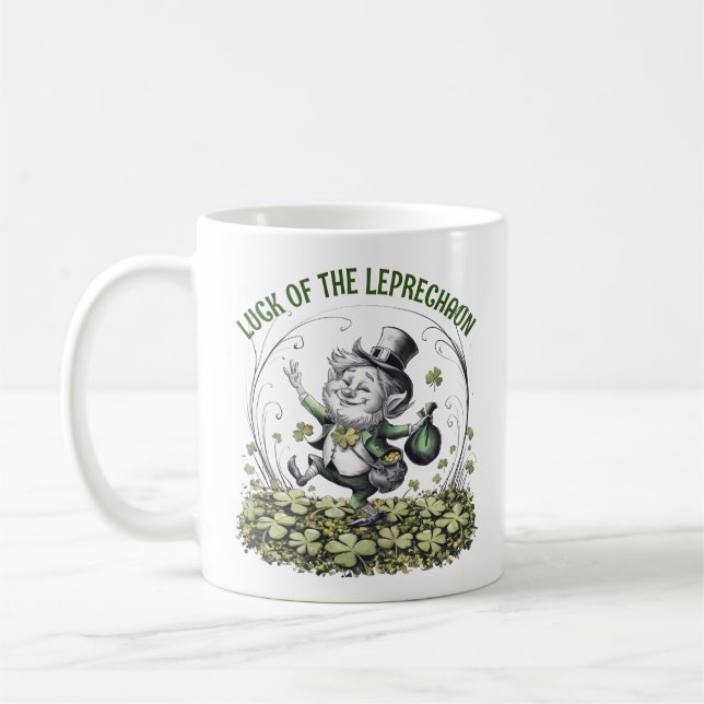 Mug Lucky Irish Leprechaun (Gauche)