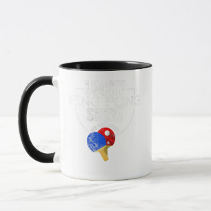 Mug Lucky Ping Pong Funny Pour Les Joueurs De Tennis D