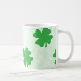 Mug Lucky quatre feuilles de trèfle