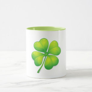 Mug Lucky trèfle à quatre feuilles
