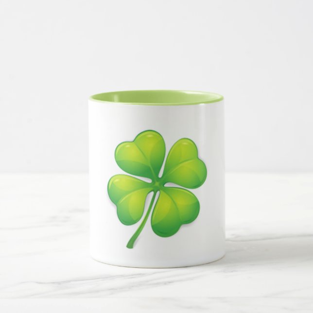 Mug Lucky trèfle à quatre feuilles (Centre)