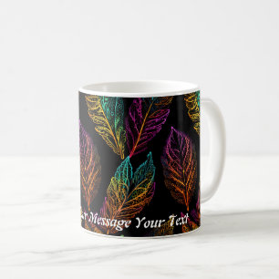 Mug Lueur de Gaïa : L'essence de la feuille néon