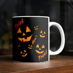 Mug Lueur Effrayante : Citrouille Lumineuse et Friandi