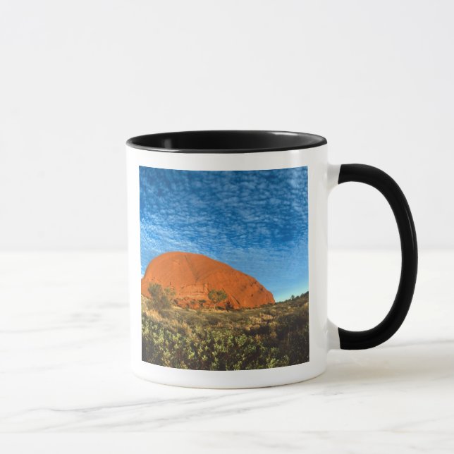 Mug Lueur rouge de la célèbre Ayers Rock dans l'Outbac (Droite)
