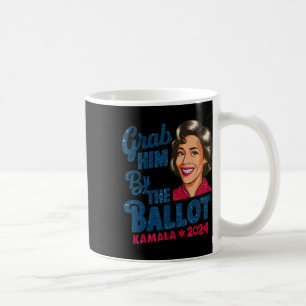 Mug Lui Par Le Ballot Kamala 2024 Funny Harris Électio