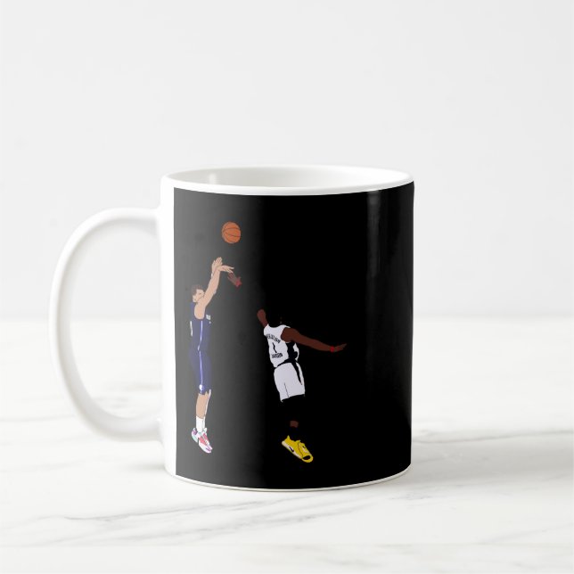 Mug Luka Doncic Game Winner sur le Clipp de Los Angele (Gauche)
