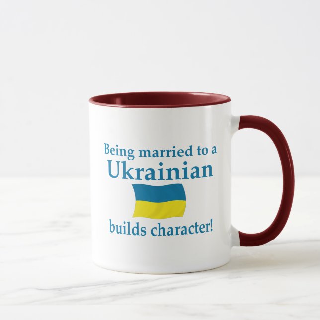 Mug L'Ukrainien établit le caractère (Droite)
