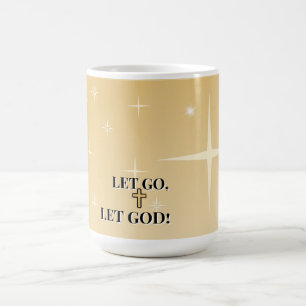 Mug Lumière de Guérison Lâcher Prie La Croix