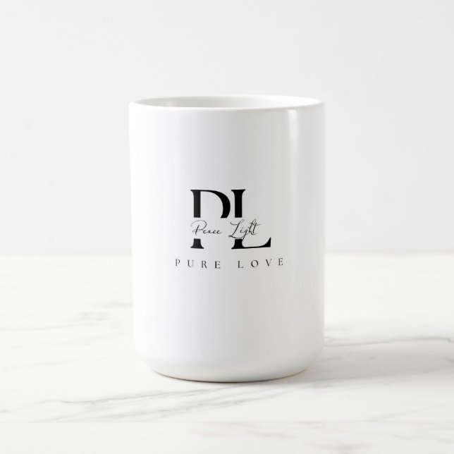 Mug « Lumière de la paix – Logo Pure Amour » (Centre)