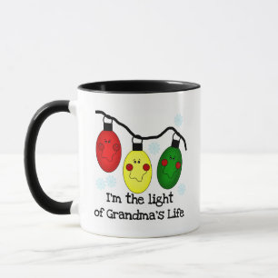 Mug Lumière de la vie de grand-mère Tshirts et cadeaux