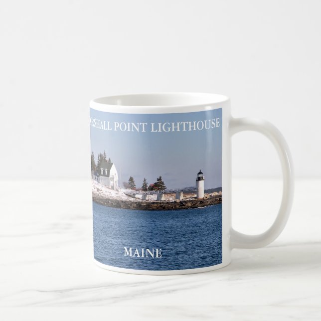 Mug Lumière de Marshall Point, Port Clyde Maine (Droite)