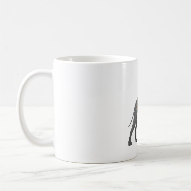 Mug Lumière de Noël Great Dane (Gauche)