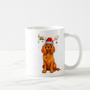Mug Lumière de Noël Renne Chapeau de Père Noël Er Épag