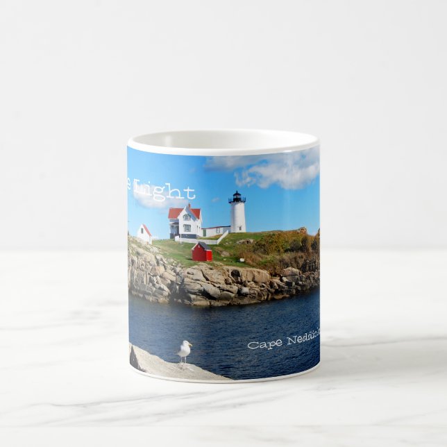 Mug Lumière de protubérance, cap Neddick, Maine (Centre)