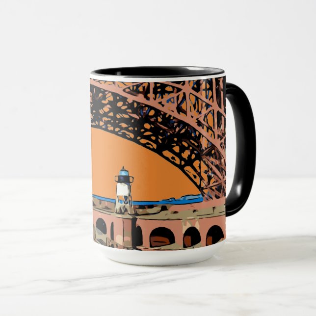 MUG LUMIÈRE DU POINT FORT (Devant droit)