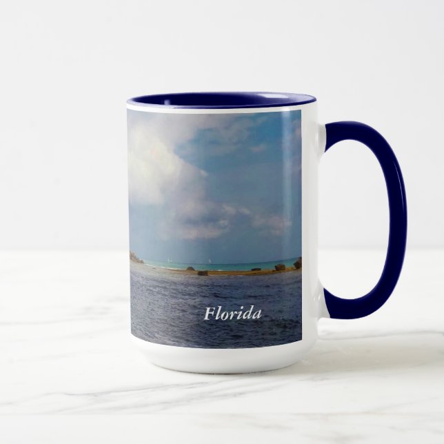 Mug Lumière Hillsboro Inlet Personnalisée (Droite)