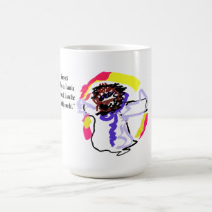 Mug lumière monde jésus