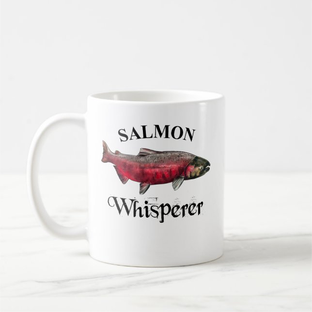 Mug Lumière saumon Whisperer (Gauche)