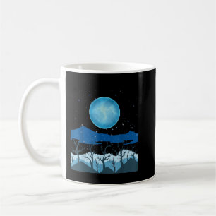Mug Lumière sur la lune Nature Arbres extérieurs Plein