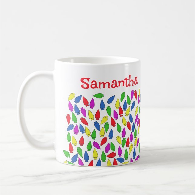 Mug Lumières de Noël  (Gauche)