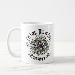 Mug Lumières de Noël amusantes à dire