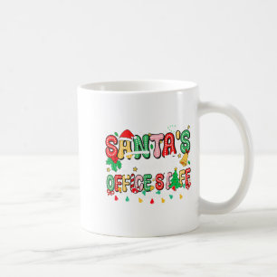 Mug Lumières de Noël du personnel de bureau préféré du