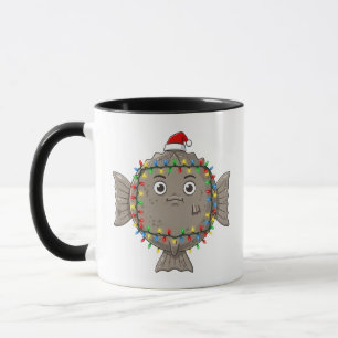 Mug Lumières de Noël Étoile de Mer Sous l'Eau
