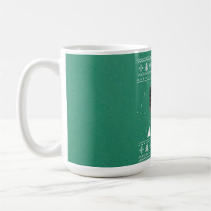 Mug Lumières de poulets avec le pyjama de Noël du Père