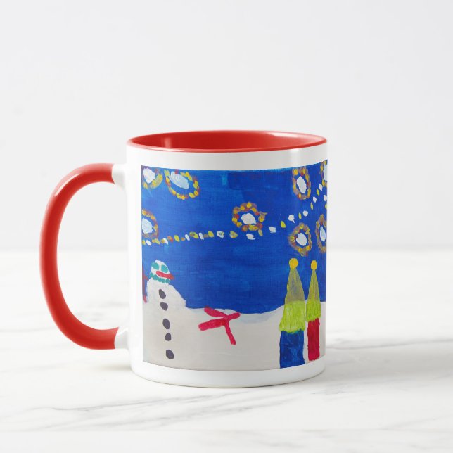 Mug Lumières de vacances (Gauche)