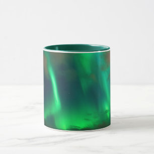 Mug Lumières du nord, l'aurore Borealis