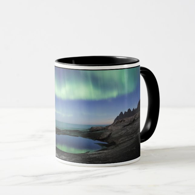 Mug Lumières du Nord Norvège (Devant droit)
