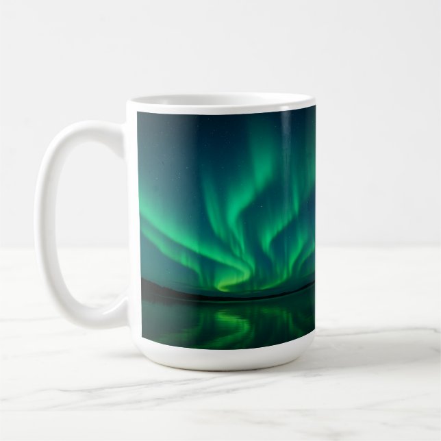 Mug Lumières Du Nord Sur Les Eaux Douces (Gauche)