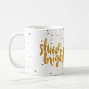 Mug Lumineuse Faux Gold Lettré