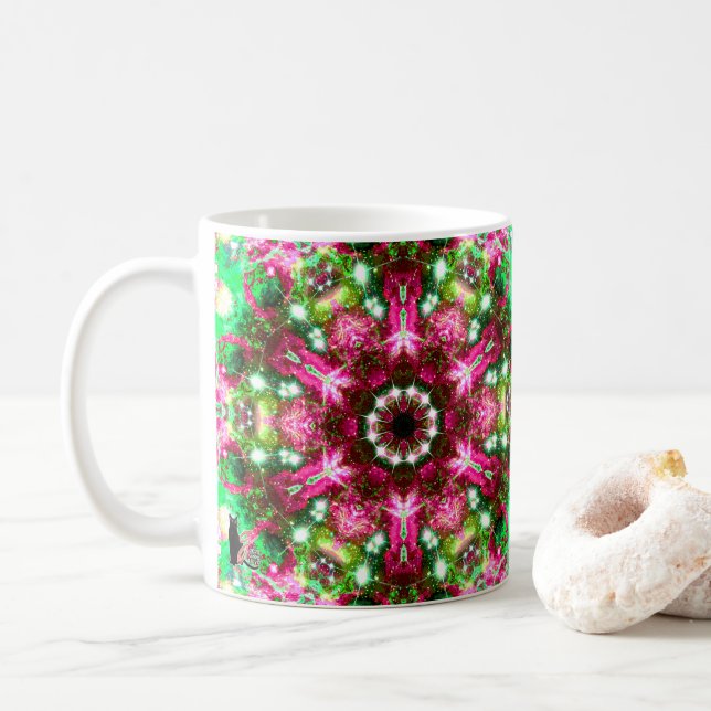 Mug Lumineuse Stellar Kaleid (Avec donut)