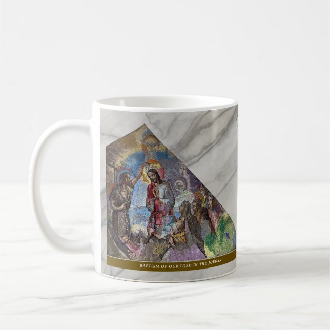 Mug Luminous Rosary  Mysteries #1: Baptism of Jesus (Gauche)