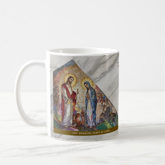 Mug Luminous Rosary Mysteries Item #2: Wedding at Cana (Gauche)