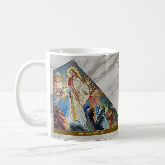 Mug Luminous Rosary Mysteries Item #4: Transfiguration (Gauche)