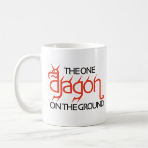 MUG L'UN DRAGON AU SOL