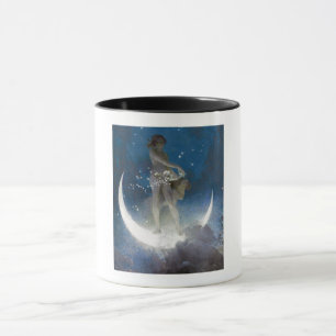 Mug Luna Goddess at Night Scattering Stars