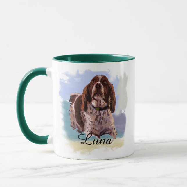 Mug “Luna” – Portrait of a Dog - Personalize Yours (Gauche)