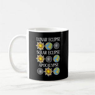 Mug Lunaire Eclipse Solaire Eclipse Apocalypse Espace 