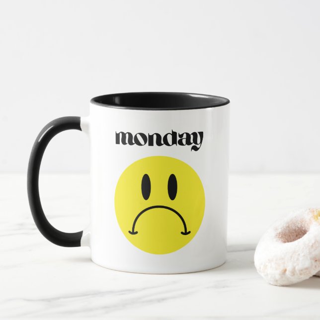 Mug lundi (Avec donut)