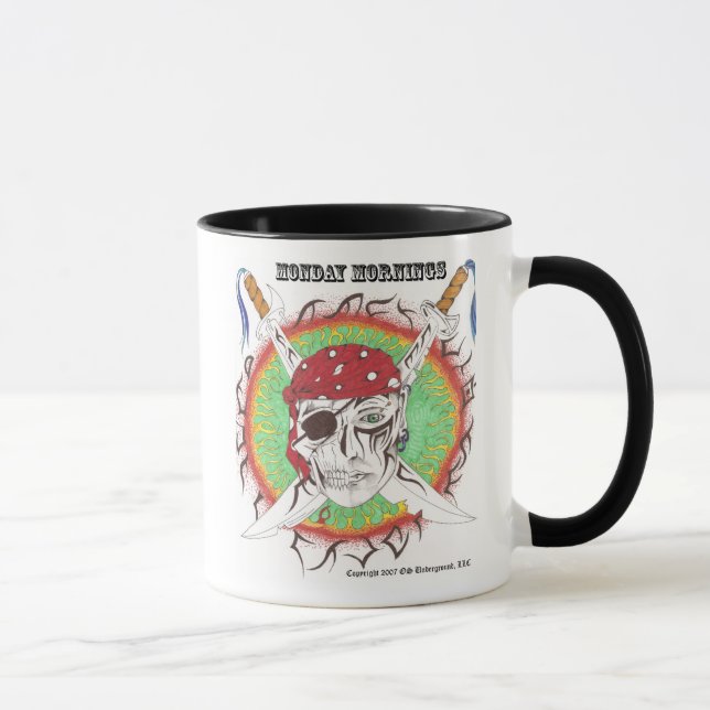 Mug Lundi matin pirate (Droite)