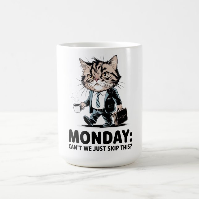Mug Lundi Mood Office Chat (Centre)