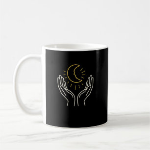Mug Lune de Guérison dans les Mains • Récupération Émo