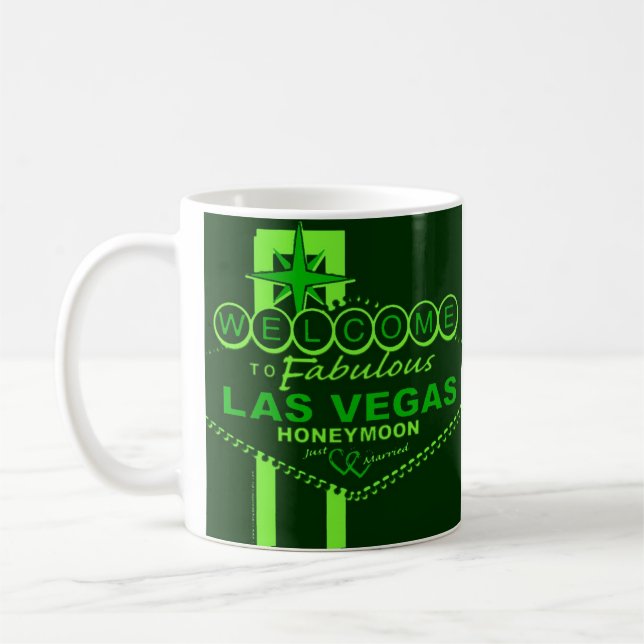Mug Lune de miel à Las Vegas (Gauche)
