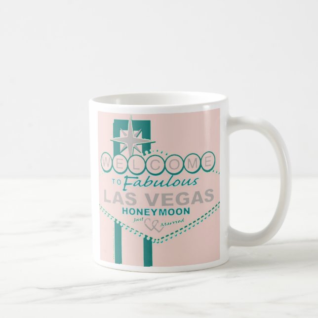 Mug Lune de miel de Las Vegas (Droite)