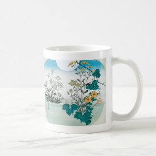 Mug Lune et fleurs