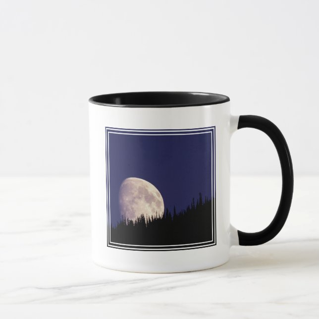 Mug Lune et forêt | Parc national du Glacier Montana (Droite)